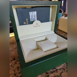 Green Rolex Box